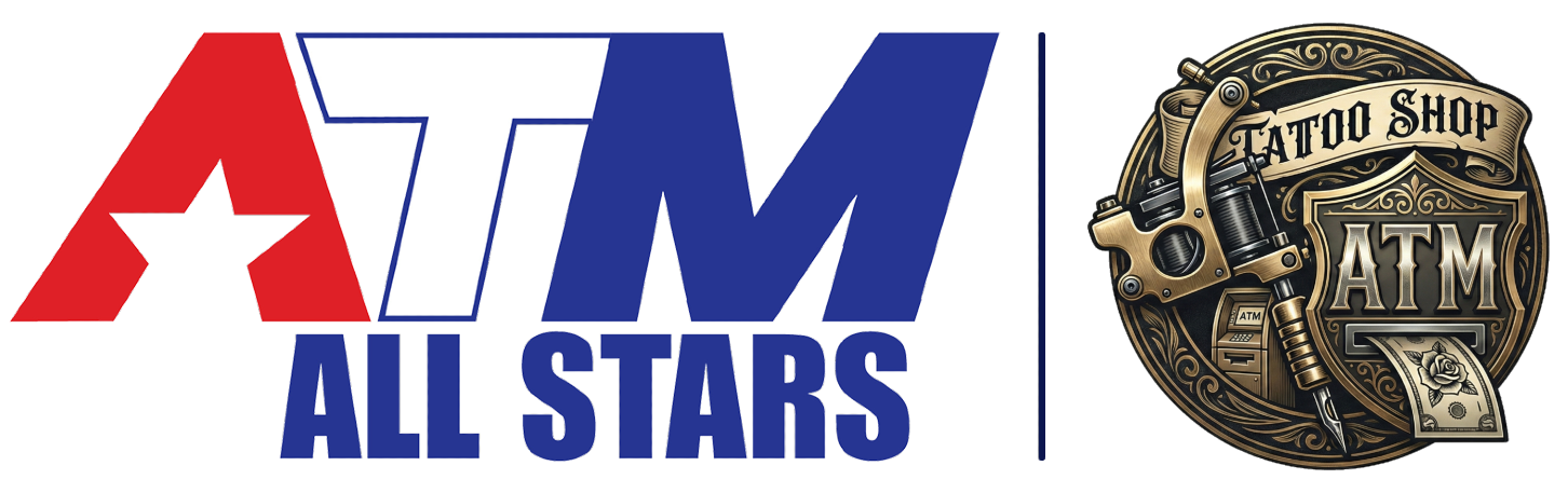 Tattoo Shop ATM Logo